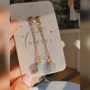 Aretes Intuición / Amatista 6to Chakra