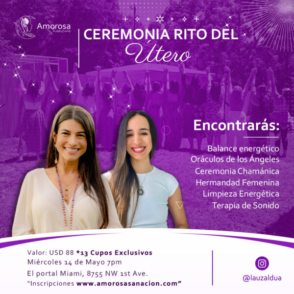 Ceremonia Rito del Útero