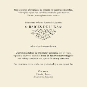 Retiro Raices de Luna