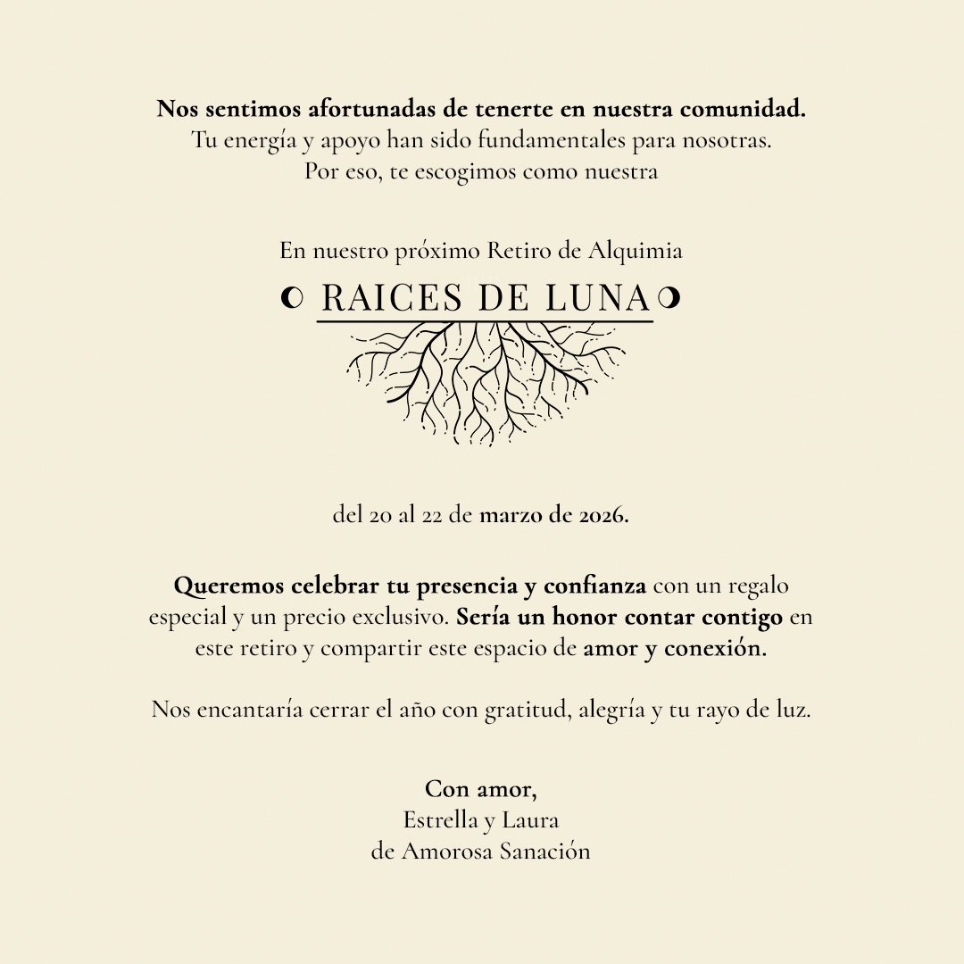 Retiro Raices de Luna