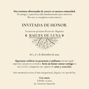Retiro Raices de Luna
