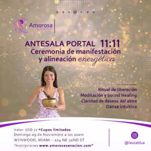 Antesala del Portal 11:11 en Wynwood (Miami)