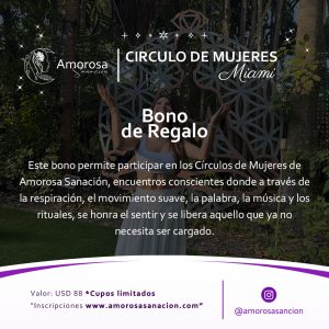 Bono Circulo de Mujeres Miami